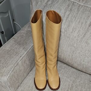 Shop Chloe Edith Calfskin Mid Boots